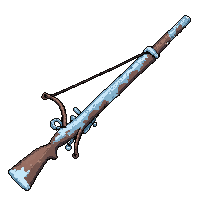 crossbow horizontal  frost enchanted icy