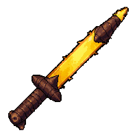 crossbow horizontal  lightning charged crackling