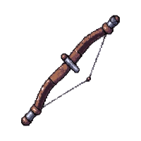 crossbow horizontal  shadow touched ethereal