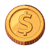 copper coin  smooth blank face