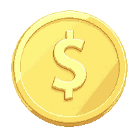 gold coin  engraved ornate edge