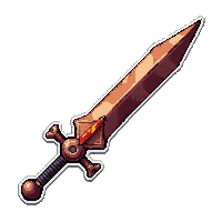curved kris dagger  holy blessed radiant