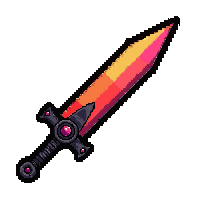 double edged stiletto  mythic rainbow tier