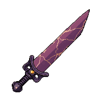 jambiya curved arabian  lightning charged crackling