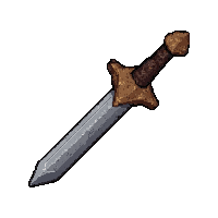 main gauche parrying dagger  ancient weathered