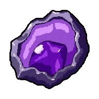 amethyst purple  geode interior