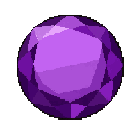 amethyst purple  single solitaire