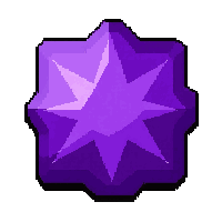 amethyst purple  star shaped cut