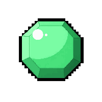 emerald green  single solitaire