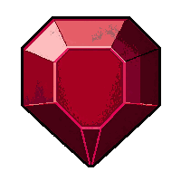 garnet deep red  raw uncut crystalline