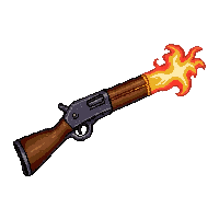 blunderbuss flared barrel lightning charged crackling