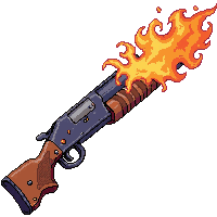 double barrel shotgun fire enchanted molten