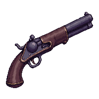 flintlock pistol ancient weathered