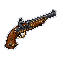 flintlock pistol legendary ornate