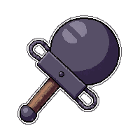 flail ball and chain  cursed dark