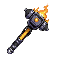 flail ball and chain  lightning charged crackling