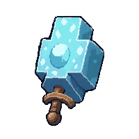 mace flanged head  frost enchanted icy