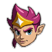 Morning Star Spiked Head  Brand New Pristine — free pixel art sprite from the Rpg Loot Hammers collection, transparent PNG