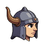 barbarian horned helmet  common starter tier