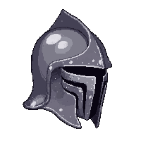 knight great helm full face  brand new pristine
