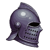 knight great helm full face  legendary ornate