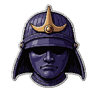 samurai kabuto helmet  cursed dark