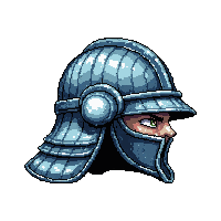 samurai kabuto helmet  frost enchanted icy