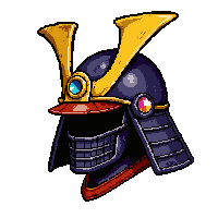 samurai kabuto helmet  mythic rainbow tier