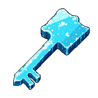 bone necromancer key  frost enchanted icy