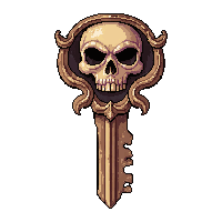 bone necromancer key  legendary ornate