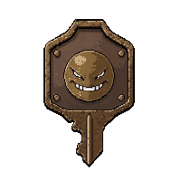 bronze antique key  cursed dark