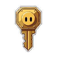 bronze antique key  holy blessed radiant
