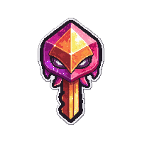 crystal magical key  mythic rainbow tier