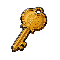 golden ornate key  common starter tier
