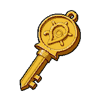golden ornate key  holy blessed radiant