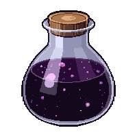 black void potion  wide cauldron pot