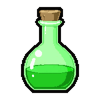 green poison potion  double chambered
