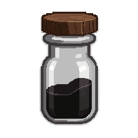Rainbow Polymorph Potion Tiny Shot Vial — free pixel art sprite from the Rpg Loot Potions collection, transparent PNG