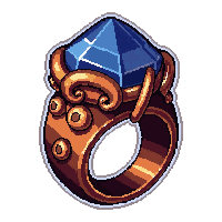 diamond solitaire ring  poison coated venomous