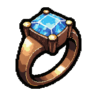 diamond solitaire ring  rusted broken