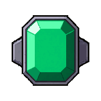 emerald gemstone ring  common starter tier