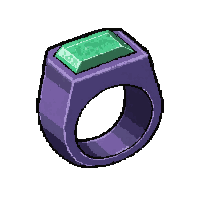 emerald gemstone ring  epic purple tier