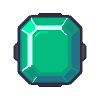 emerald gemstone ring  frost enchanted icy