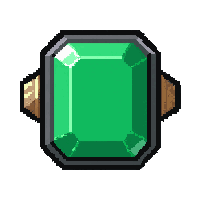 emerald gemstone ring  mythic rainbow tier
