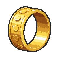 gold band ring  mythic rainbow tier
