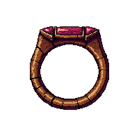 platinum band ring  cursed dark