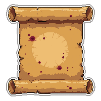 ancient lore scroll  blood written runes