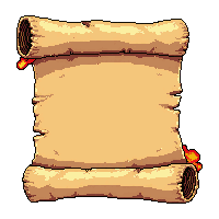ancient lore scroll  burnt edges