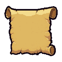 ancient lore scroll  torn corner