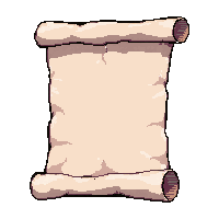 fire spell scroll  fresh white parchment